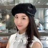 The new lace bow beret from Jiahao Hat Industry is a fashionable and versatile fashion hat Specification image